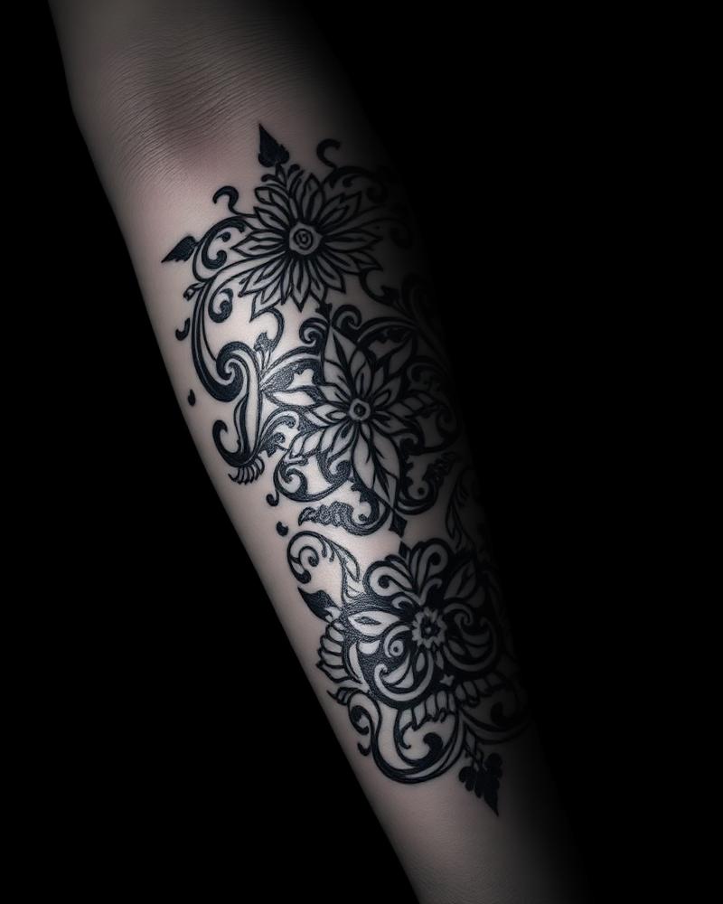 Blackwork ornamental