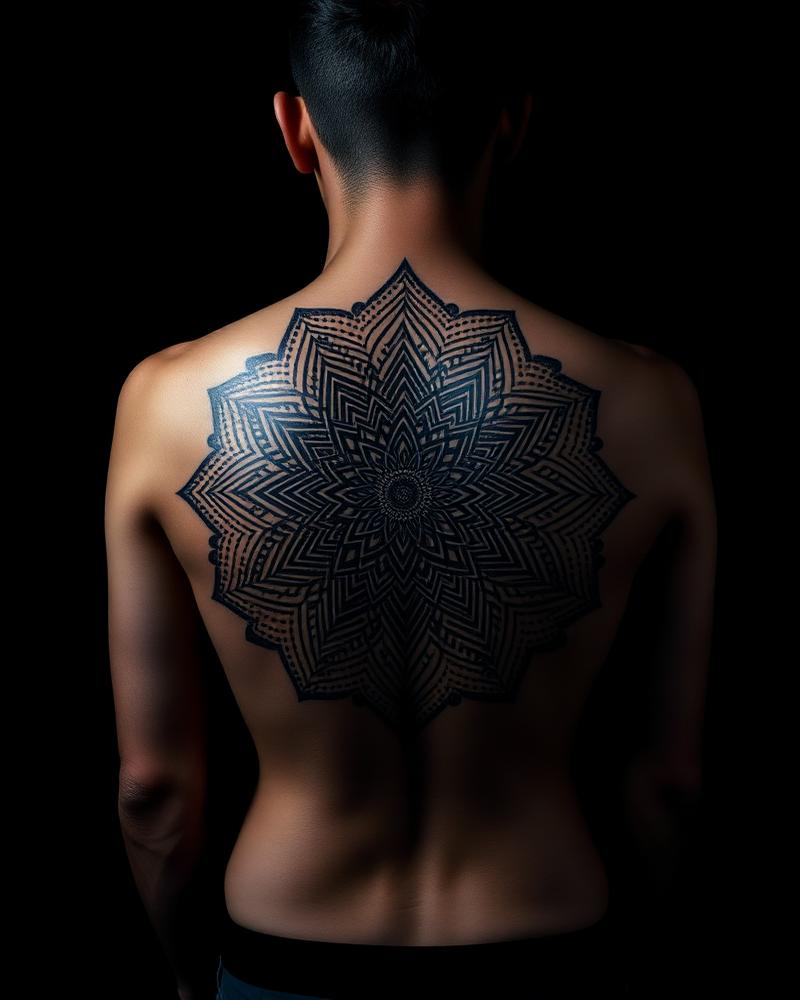 Mandala dotwork